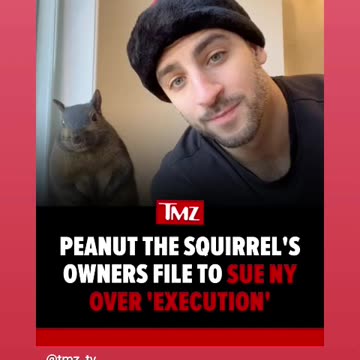The peanut squirrel owner filling lawsuits om the deaths of peanut has he should 🙏🕊🕯🐿12/2/24