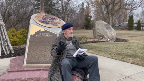 Roger Léger raconte les monuments de l'Odyssée acadienne