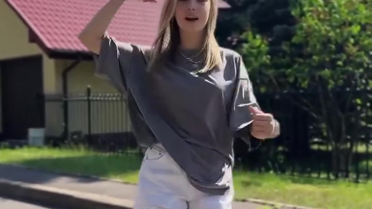 Cute girls dancing