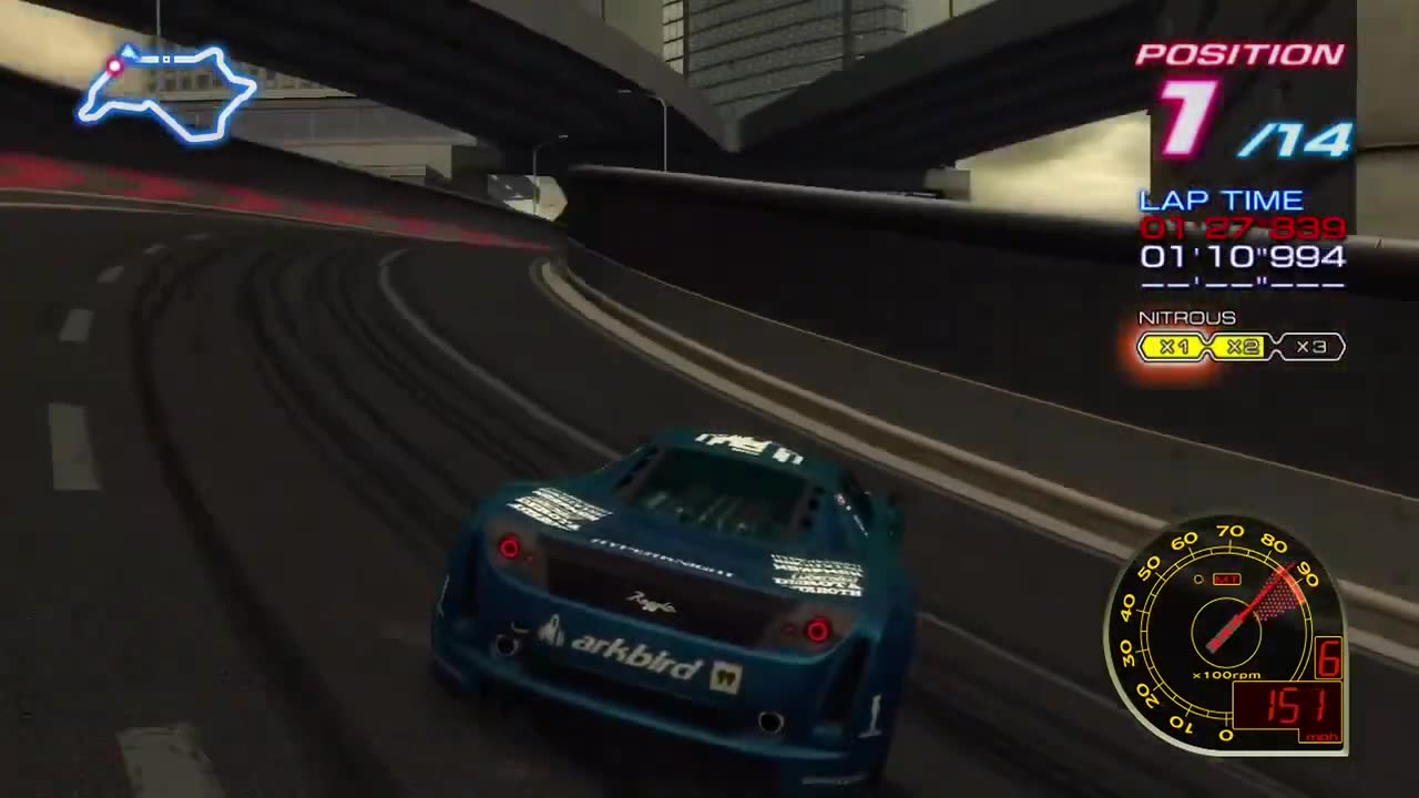 Ridge Racer 6 Basic Route #42 Gameplay(Career Walkthrough)