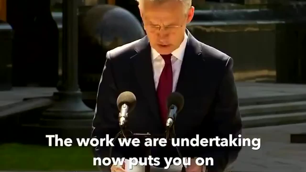 Jens Stolpenberg - Ukraine Is Going Into NATO