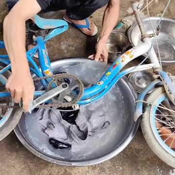 Emergency washing machine at home