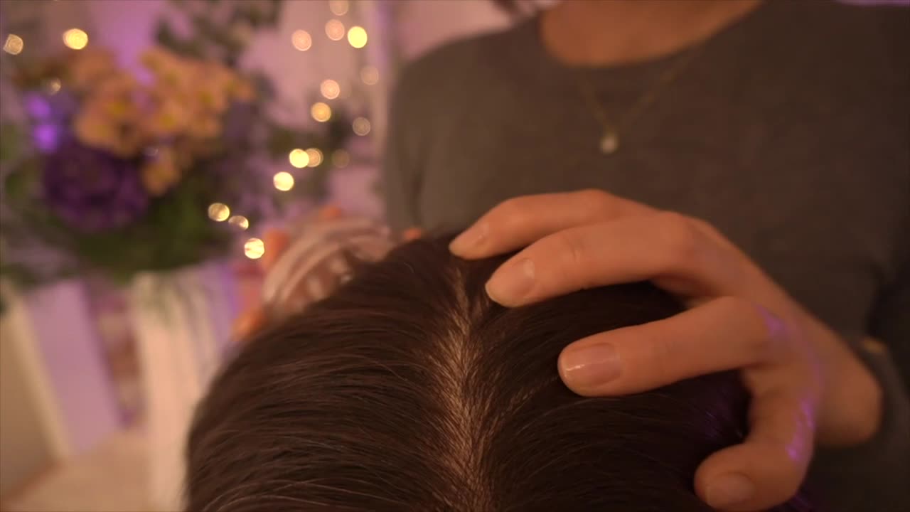 [ASMR+BGM🎶] Peaceful Scalp Massage To Relax Yourself | No Talking