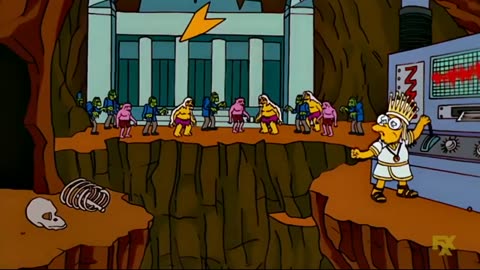 Simpsons: Earthquake Machine & Tartarian Architecture Underground