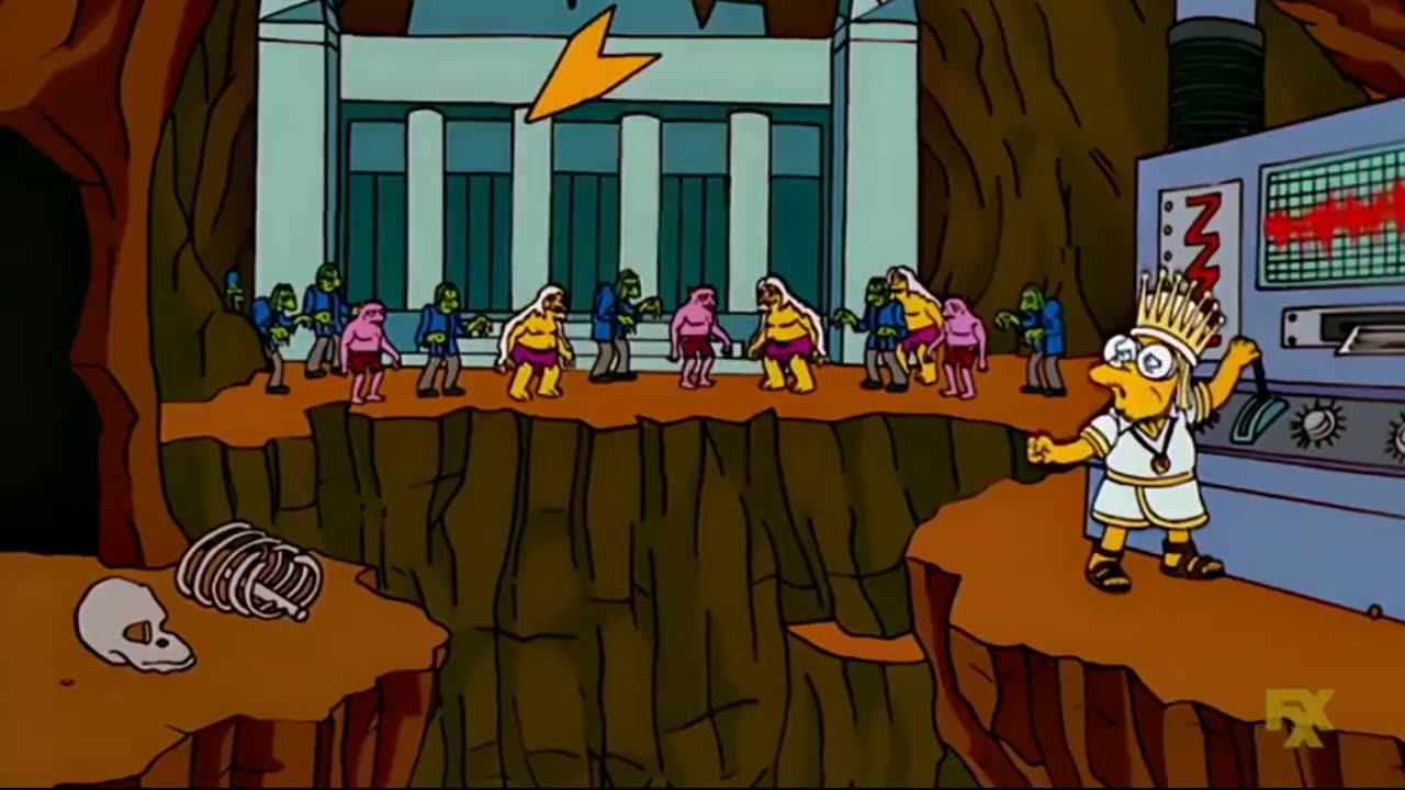 Simpsons: Earthquake Machine & Tartarian Architecture Underground