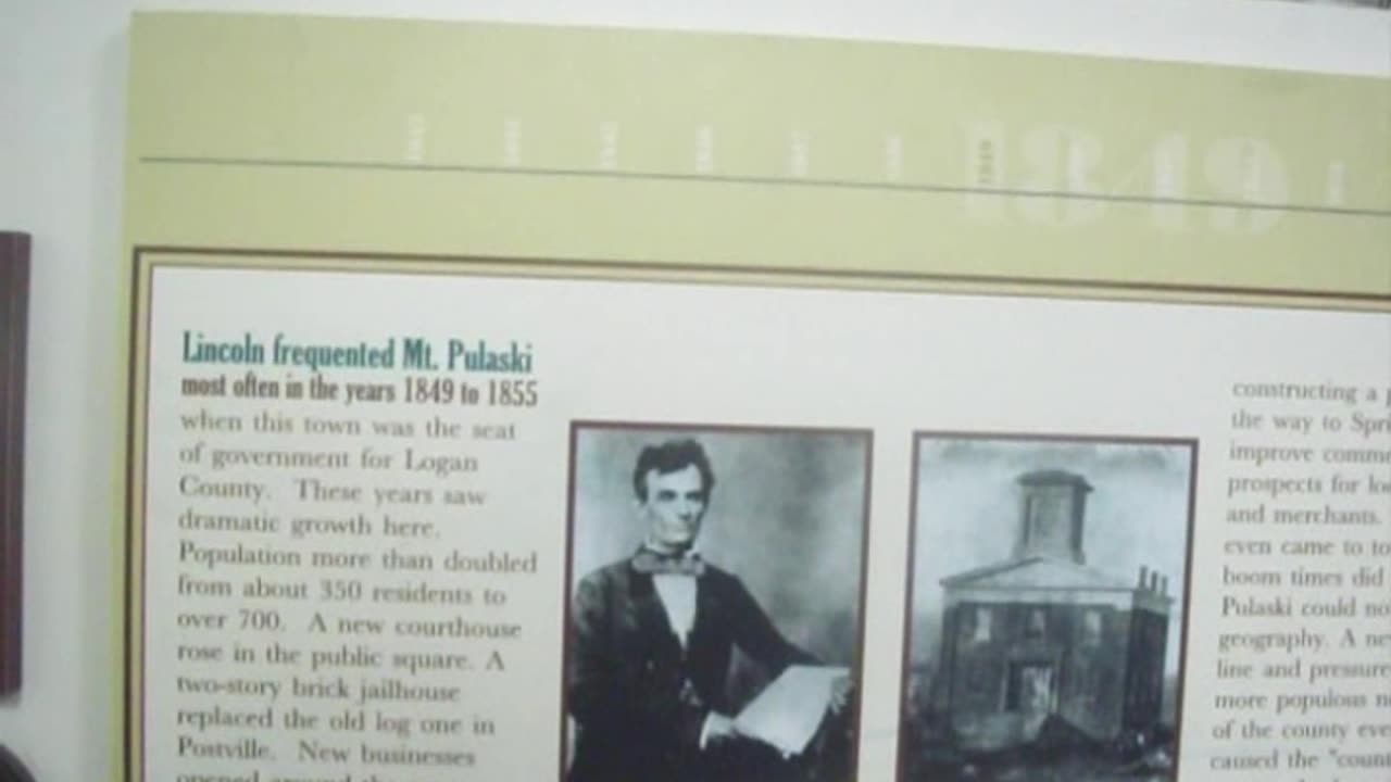 Mount Pulaski's Lincoln