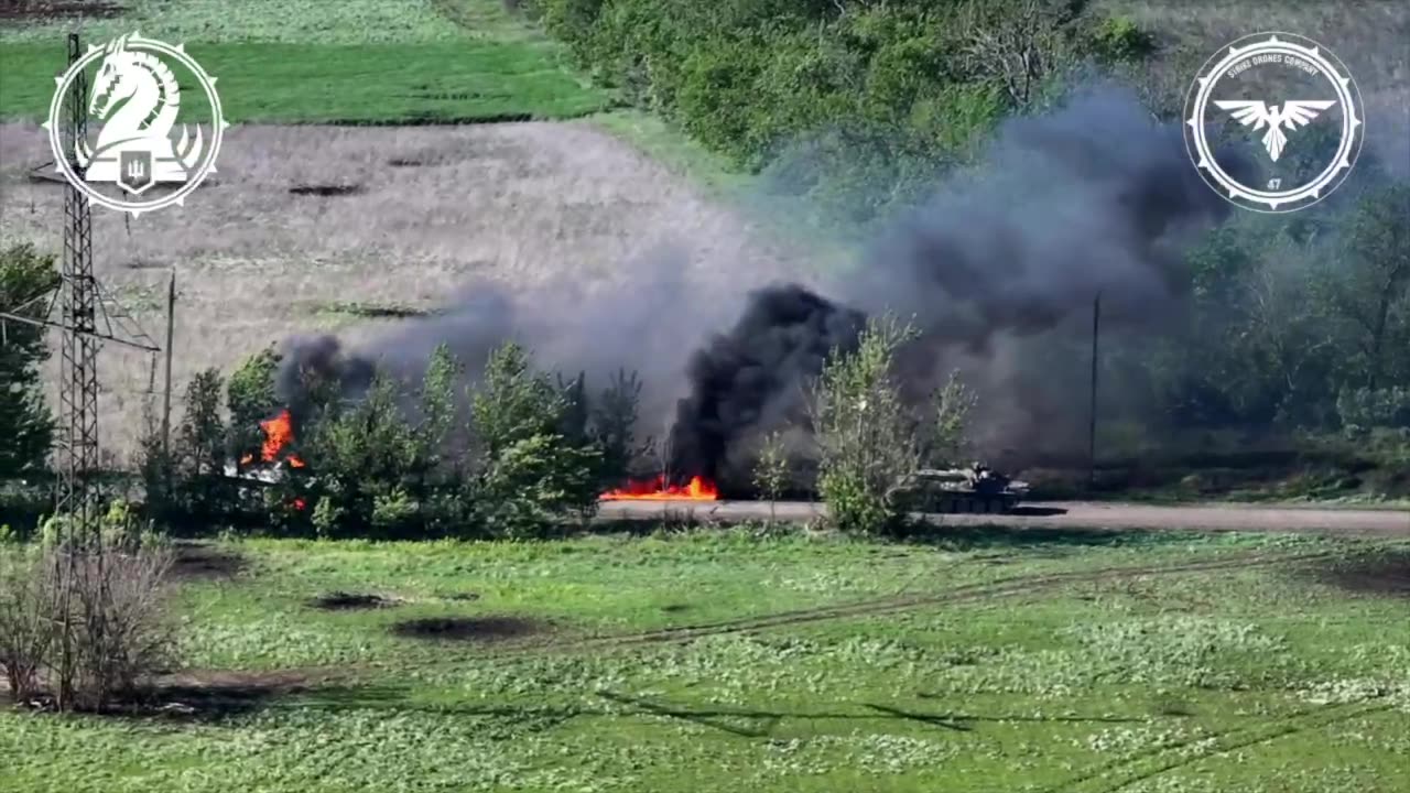 Russian Tanks and APCs Getting Torn Apart