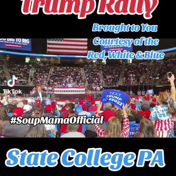 Trump Rally State College P.A.