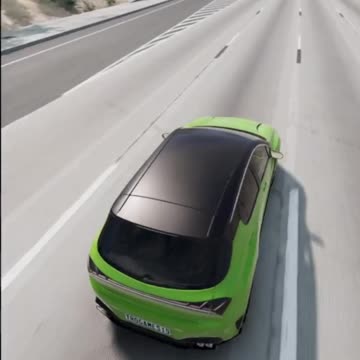 Crashing cars head-on at 100 km/h #reels