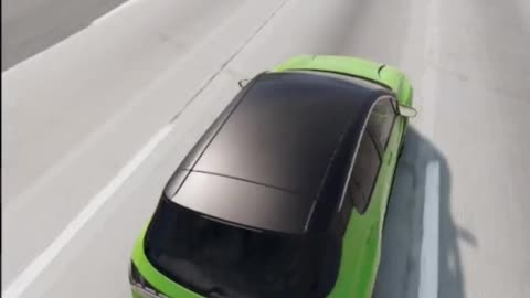 Crashing cars head-on at 100 km/h #reels