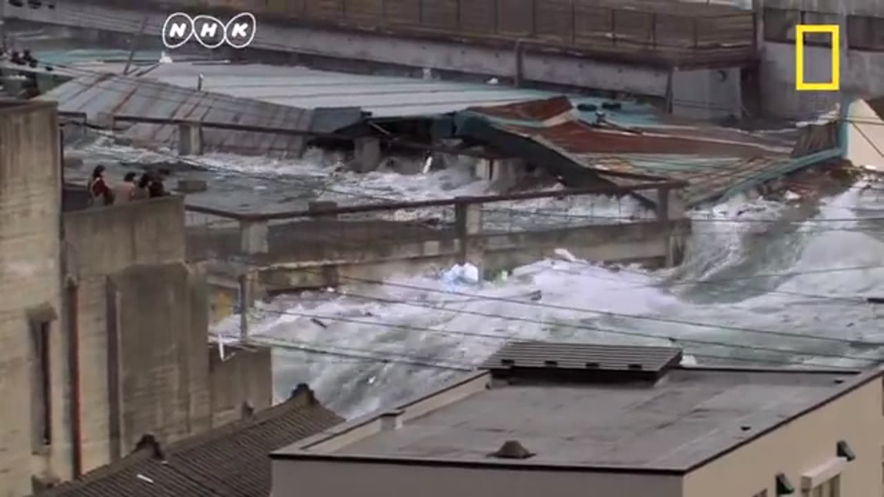 Rare Video: Japan Tsunami | National Geographic