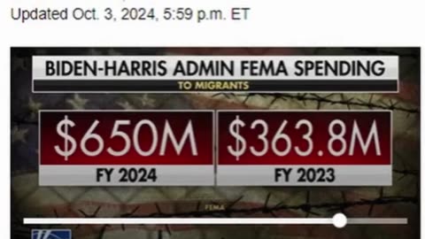 Americans Last. After $1.14 Billion Spent on Illegals, Crickets For Helene Victims