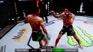 Yair Rodriguez Wopping Max Holloway