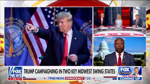 President Trump is talking about America's future