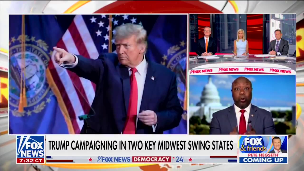 President Trump is talking about America's future