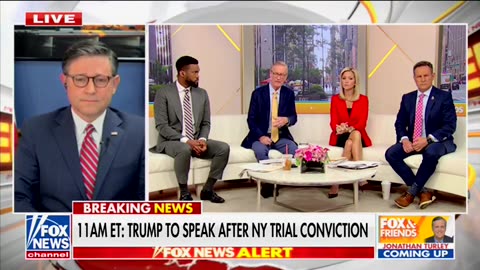 Mike Johnson Urges Supreme Court To 'Step In' After 'Unprecedented' Trump Verdict
