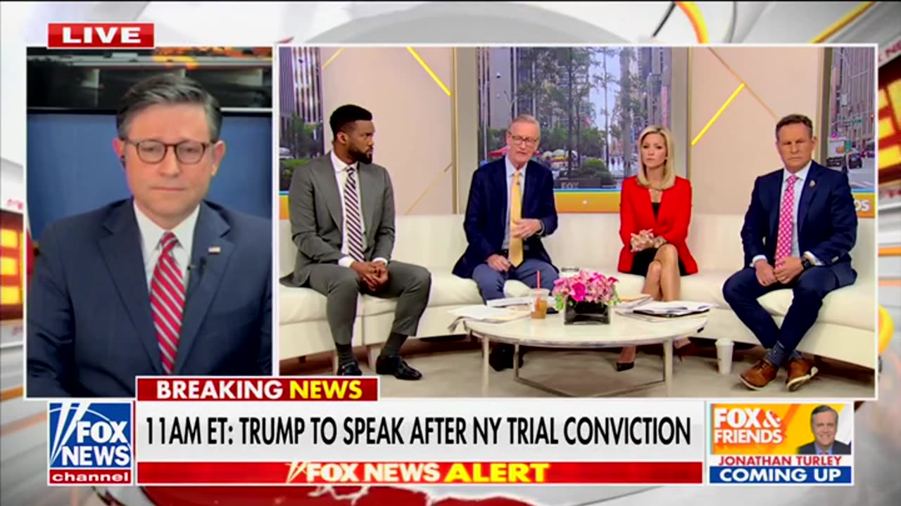 Mike Johnson Urges Supreme Court To 'Step In' After 'Unprecedented' Trump Verdict