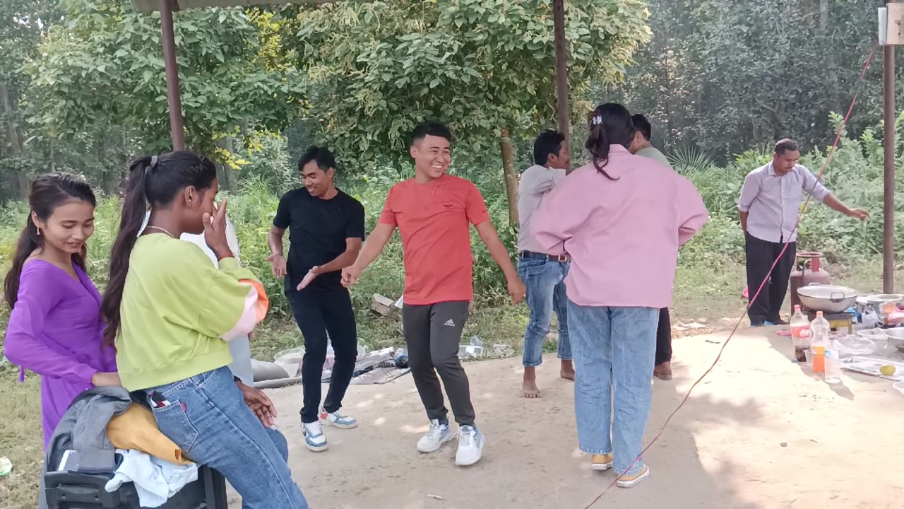 Nepal vlog 1 |Nepali girls & boys dance