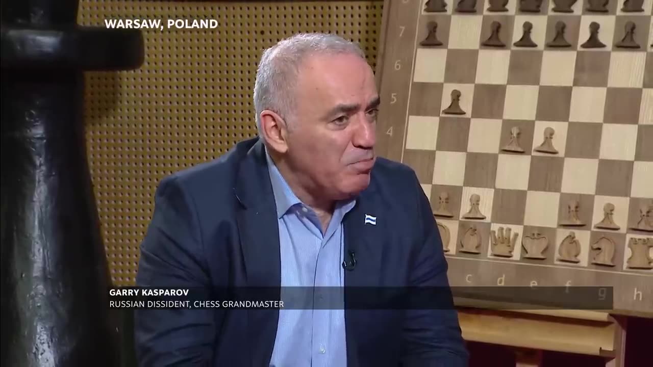 Garry Kasparov: Putin doesn't want to negotiate he wants to destroy Ukraine; the West's lack of will.