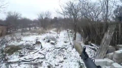 AFU firing positions in residential areas in Bakhmut.