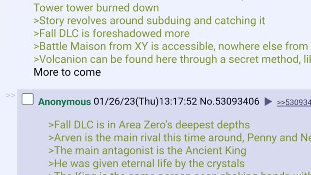 Pokémon scarlet and violet dlc leaks