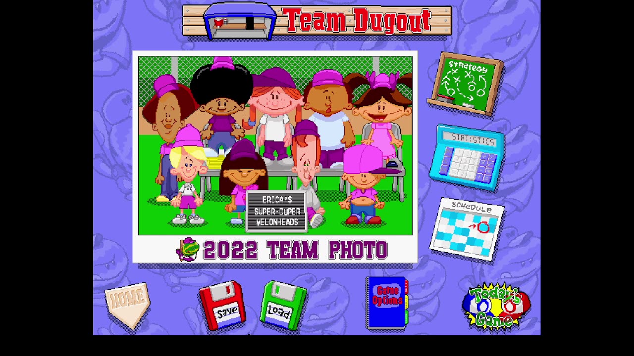 Backyard Baseball 1997 League Gameplay - Part 01