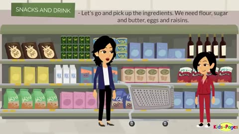 Shopping at the Grocery Store - English Conversation