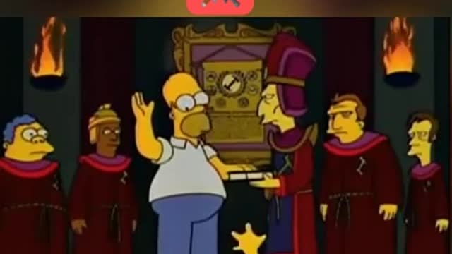 Homer Simpson na Maçonaria - A arte 🎭 imitando a realidade 😂