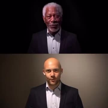 “This is NOT Morgan Freeman.“