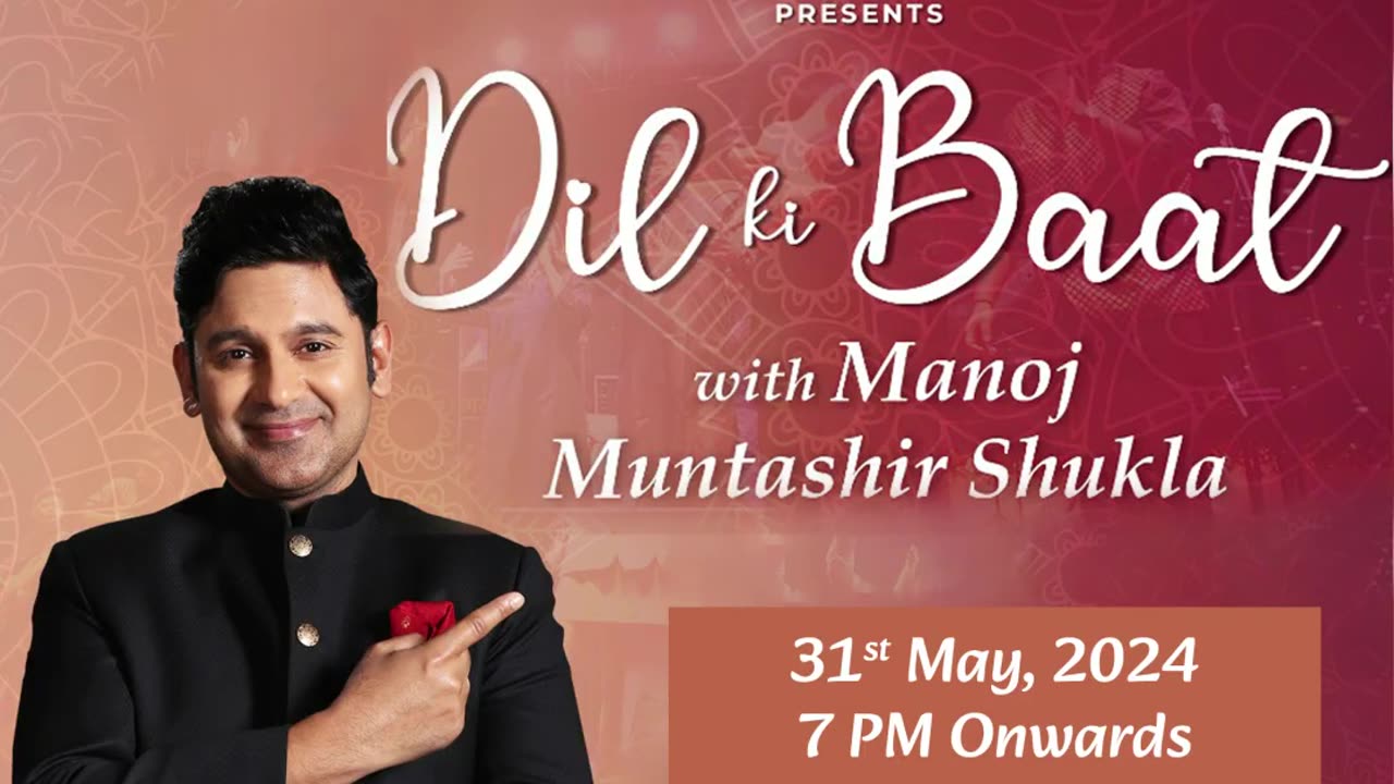 Dil ki Baat with Manoj Muntashir Shukla - Planet Ayurveda