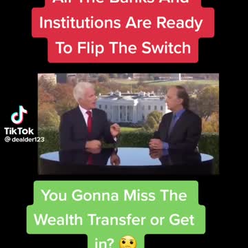 ALL BANKS & INSTITUTIONS ARE READY TO FLIP THE SWITCH - CHARLIE WARD