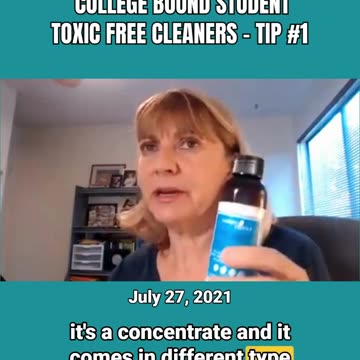 Ready for Your College Bound Student Leaving the Nest? Tip #1 Toxic Free Cleaners