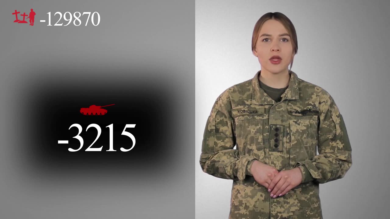 Total enemy combat losses from 02/24/22 to 02/03/23