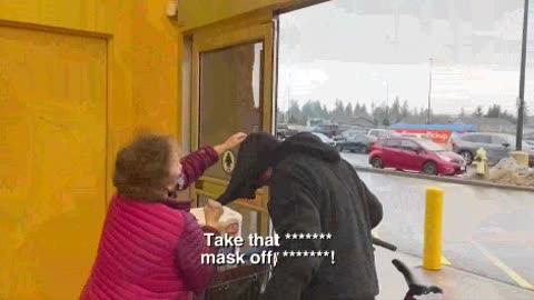 Canadian shoplifter gets owned by elderly lady.