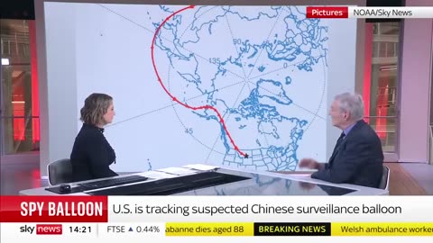 Australian news using a flat Earth map.