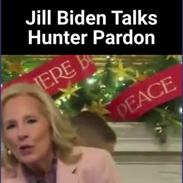 Jill Biden Talks Hunter Pardon