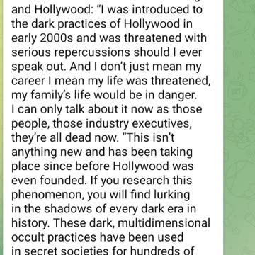 Mel Gibson on Child Sex Trafficking and Hollywood.