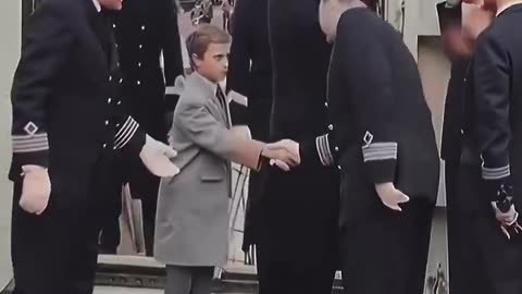 1958 footage of Carl Gustaf at age 12, who is now King of Sweden