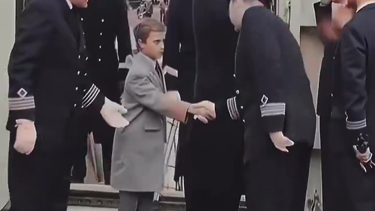 1958 footage of Carl Gustaf at age 12, who is now King of Sweden