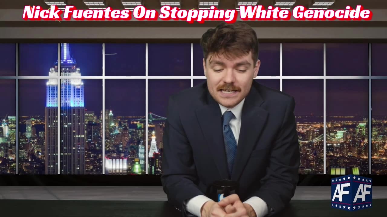 Nick Fuentes on White Identity Politics Being the Antidote to White Genocide