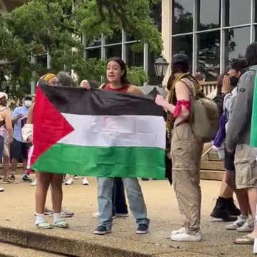 WOW: Patriots And Anti-Israel Protestors Join Together Over The One Thing They Agree Upon