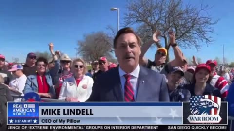 Mike Lindell In Wisconsin Today