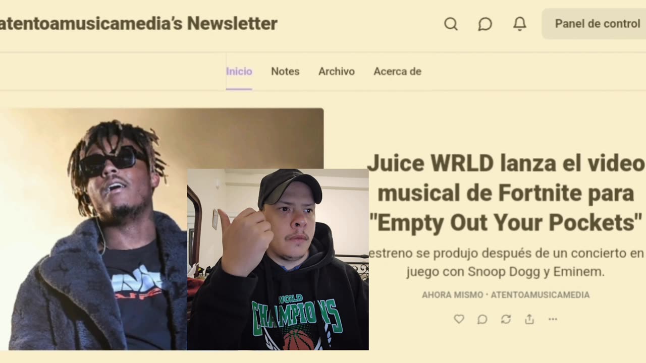 Juice WRLD lanza el video musical de Fortnite para "Empty Out Your Pockets"