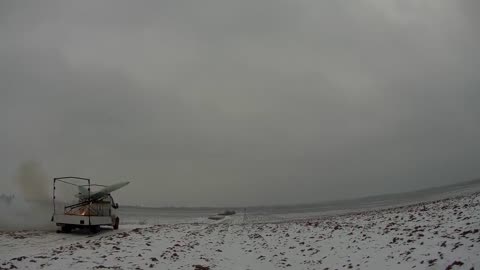 Ukrainians Launch First Rocket Drones