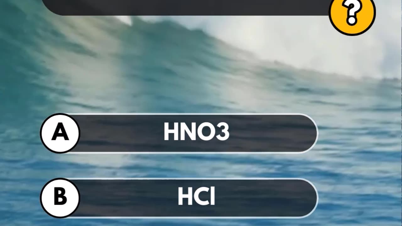 What is the chemical formula for hydrochloric acid?