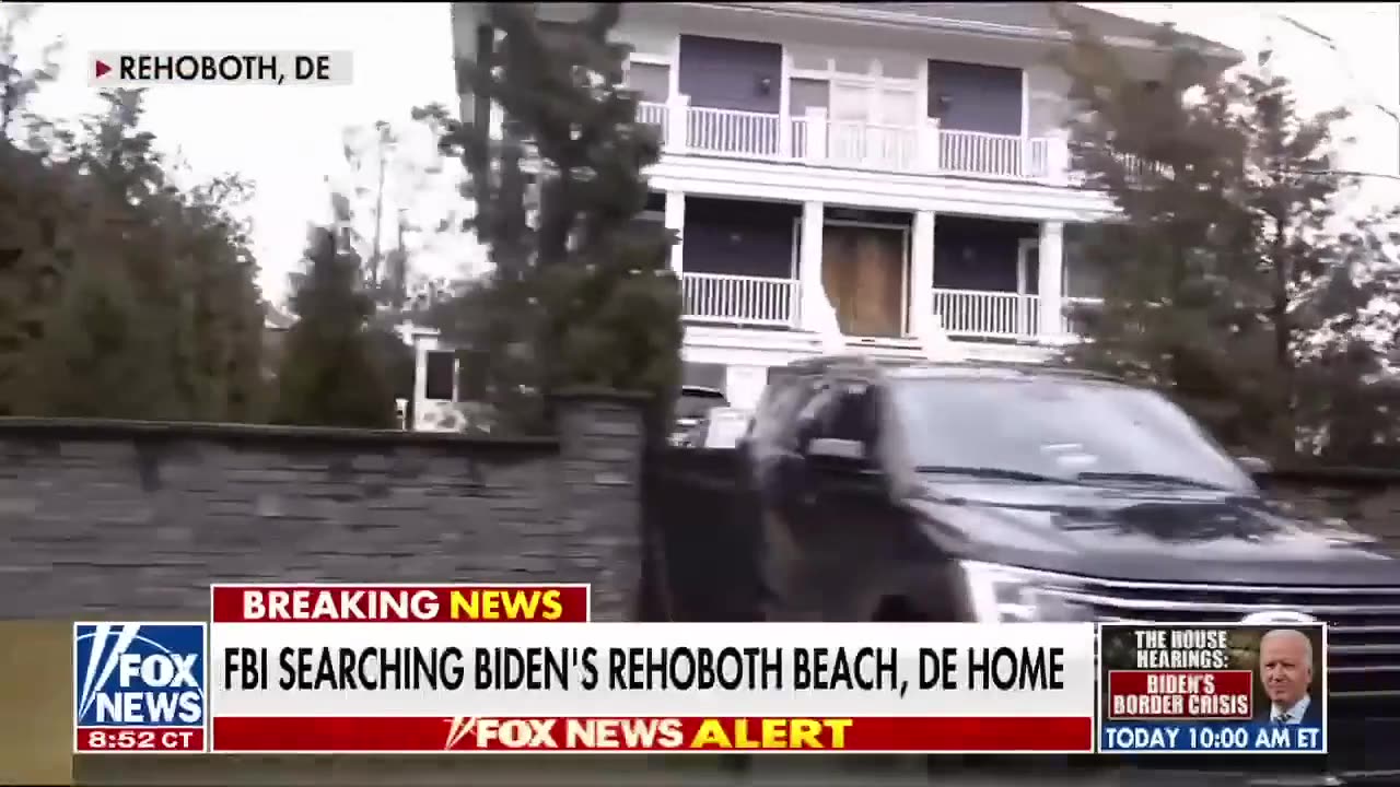 FBI searching Biden's Rehoboth Beach house for classified material