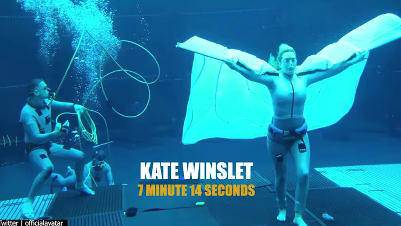 Kate Winslet Holds Her Breath 7 Minutes For Avatar 2