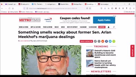 FBI Raids Michigan Pot Lobbyist's Home