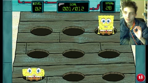 SpongeBob SquarePants Bikini Bottom Bop Them Level 1 Walkthrough Gameplay With Live Commentary