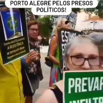 Brasileiros protestam a favor de presos políticos e pedem CPI dos atos em Brasília